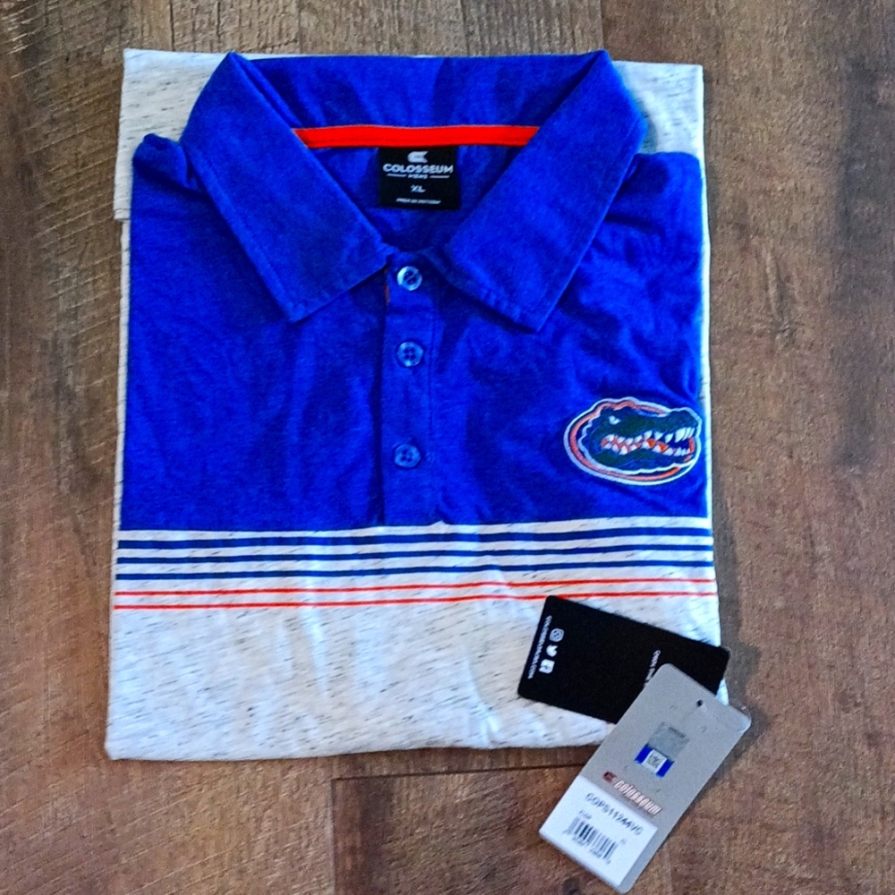 Golf FL Gators polo NWT 💙🧡